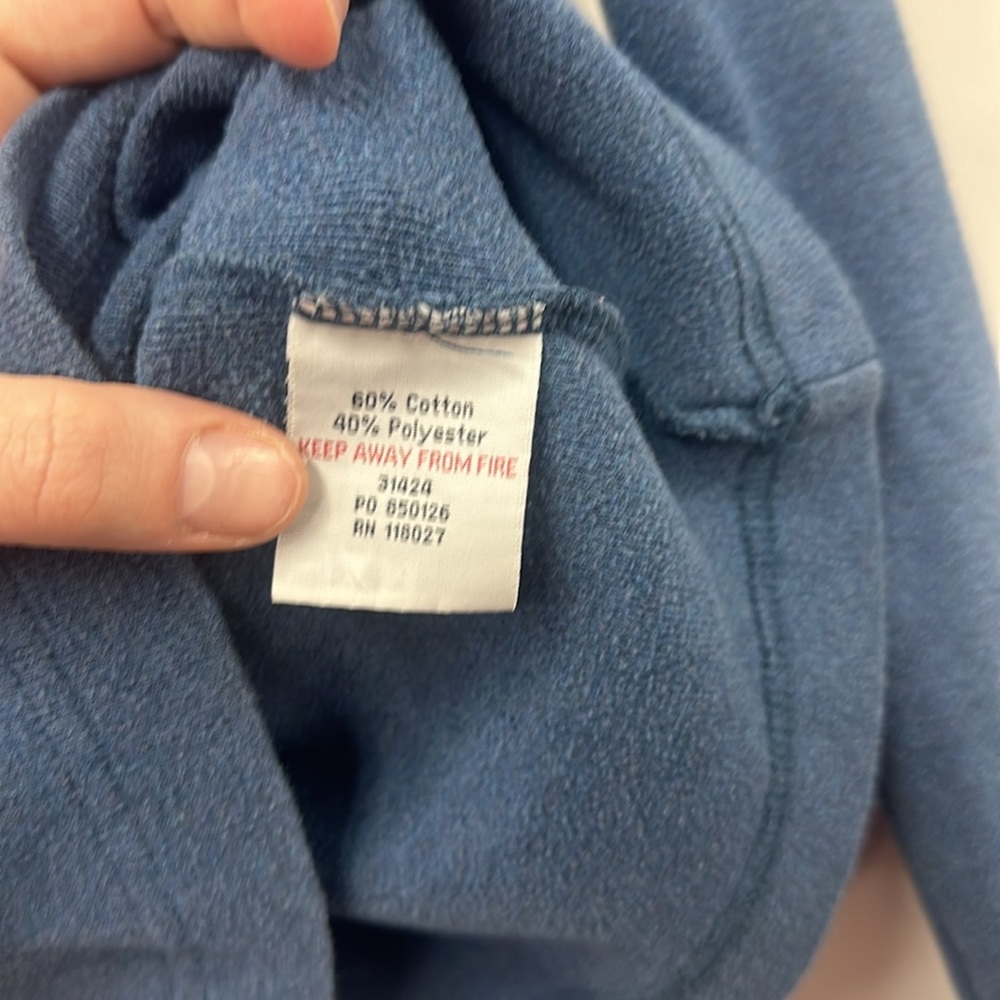 Mini Boden blue thermal long sleeve 7-8 - Picture 5 of 6